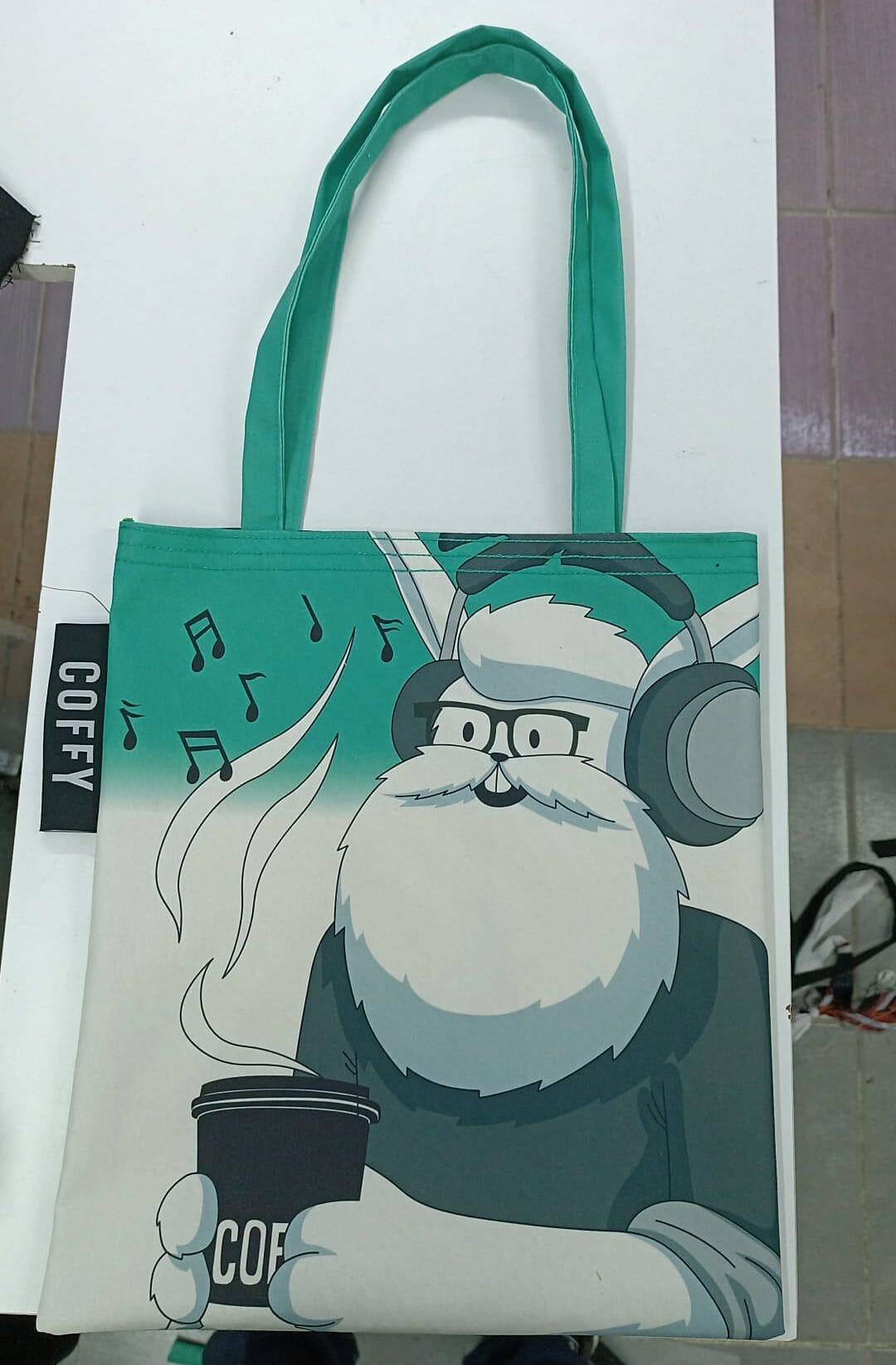 Coffy Digital Printed Bag